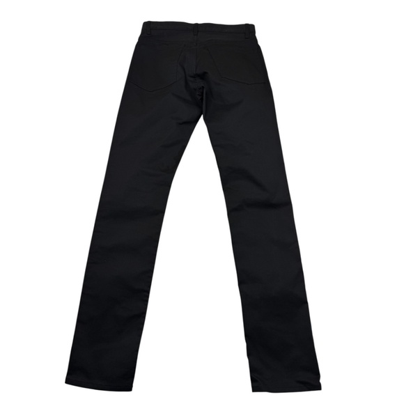 Theory Haydin Straight Slim Fit Black Pants - Picture 4 of 11